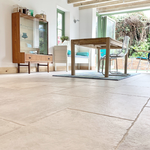 Picture of Provence Bianco Antique Limestone Effect Porcelain Tiles