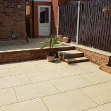 Picture of Martello Beige Outdoor Porcelain Paving Slab Tiles