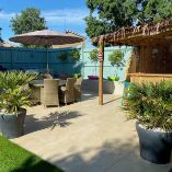 Picture of Martello Beige Outdoor Porcelain Paving Slab Tiles