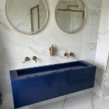 Picture of Timeless White Carrara Polished Marble Effect Porcelain Tiles