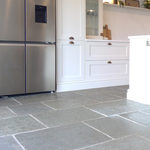Picture of Taj Grey Limestone Tiles - Tumbled & Brushed