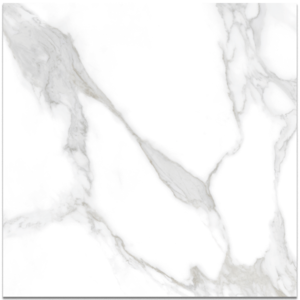 Picture of Carrara Bianco Polished Marble Effect Porcelain Tiles