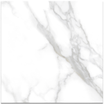 Picture of Carrara Bianco Polished Marble Effect Porcelain Tiles
