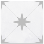 Picture of Portland Pearl Grey Patterned Tiles