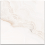Picture of Onyx White Polished Marble Effect Porcelain Tiles