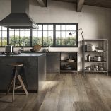 Picture of Farmhouse Rustic Brown Wood Effect Porcelain Tiles