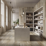Picture of Farmhouse Rustic Natural Wood Effect Porcelain Tiles