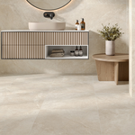 Picture of Nova Ivory Stone Effect Porcelain Tiles