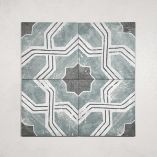 Picture of Moroccan Sage Patterned Tiles