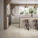 Picture of Limestone Bianco Antique Stone Effect Porcelain Tiles