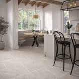 Picture of Kensington Beige Antique Limestone Effect Porcelain Tiles