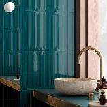 Picture of Axis Ocean Crackle Decor Brick / Metro Ceramic Tiles