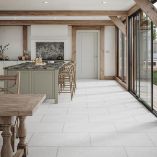 Picture of Kensington White Antique Limestone Effect Porcelain Tiles