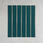 Picture of Axis Ocean Crackle Brick / Metro Ceramic Tiles