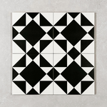 Picture of Marlow Black Patterned Tiles