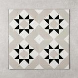Picture of Marlow Grey Patterned Tiles