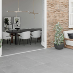 Picture of Rock Slate Grigio Stone Effect Porcelain Tiles