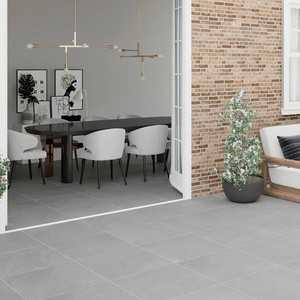 Picture of Rock Slate Grigio Stone Effect Porcelain Tiles