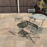 Picture of Classic Autumn Umber Sandstone 18.8 sqm Calibrated Paving Slab Pack