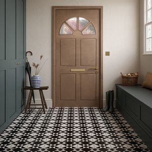 Picture of Marlow Black Patterned Tiles