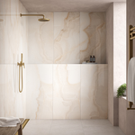 Picture of Onyx Oro Polished Marble Effect Porcelain Tiles
