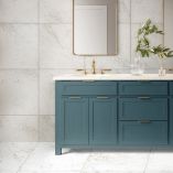 Picture of Firenza Carrara Matte Marble Effect Porcelain Tiles