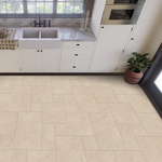 Picture of Savoie Blanco  Antique Limestone Effect Porcelain Tiles  - OPUS Set