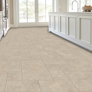Picture of Savoie Beige Antique Limestone Effect Porcelain Tiles - OPUS Set
