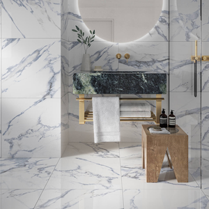 Picture of Ocean Vein  Polished Marble Effect Porcelain Tiles