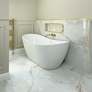 Picture of Mimica Onyx Naturale Marble Effect Porcelain Tiles