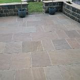 Picture of Tudor Brushed Sandstone Outdoor Paving Slabs