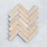 Picture of Tuscan Beige Sandstone Sawn & Tumbled Cobbles