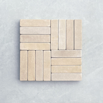 Picture of Tuscan Beige Sandstone Sawn & Tumbled Cobbles