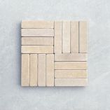 Picture of Tuscan Beige Sandstone Sawn & Tumbled Cobbles