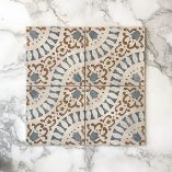 Picture of Zafra Rose Patterned Tiles 