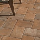 Picture of Tivoli Terracotta Porcelain Paving Cobbles