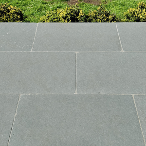 Picture of Parisian Grey Limestone Outdoor Paving Slabs - Tumbled