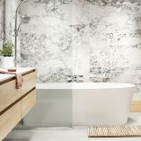 Picture of Merano White Matte Marble Effect Porcelain Tiles