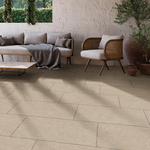 Picture of Yorke Beige Porcelain Paving Slabs 