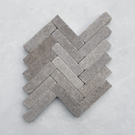 Picture of Harrow Tumbled Herringbone Limestone Cobbles