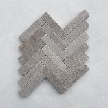 Picture of Harrow Tumbled Herringbone Limestone Cobbles