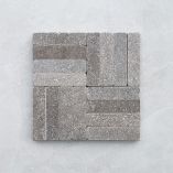 Picture of Harrow Tumbled Herringbone Limestone Cobbles