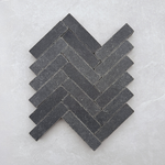 Picture of Faro Grey Limestone Cobbles - Honed & Tumbled