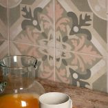 Picture of Lotus Sage Green Patterned Tiles