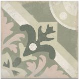 Picture of Lotus Sage Green Patterned Tiles