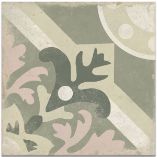 Picture of Lotus Sage Green Patterned Tiles