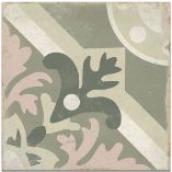 Picture of Lotus Sage Green Patterned Tiles
