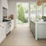 Picture of Yorke Beige Antique Limestone Effect Porcelain Tiles