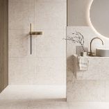 Picture of Jurassic White Stone Effect Porcelain Tiles