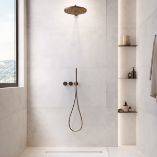 Picture of Lunar Bianco Carved Stone Effect Porcelain Tiles